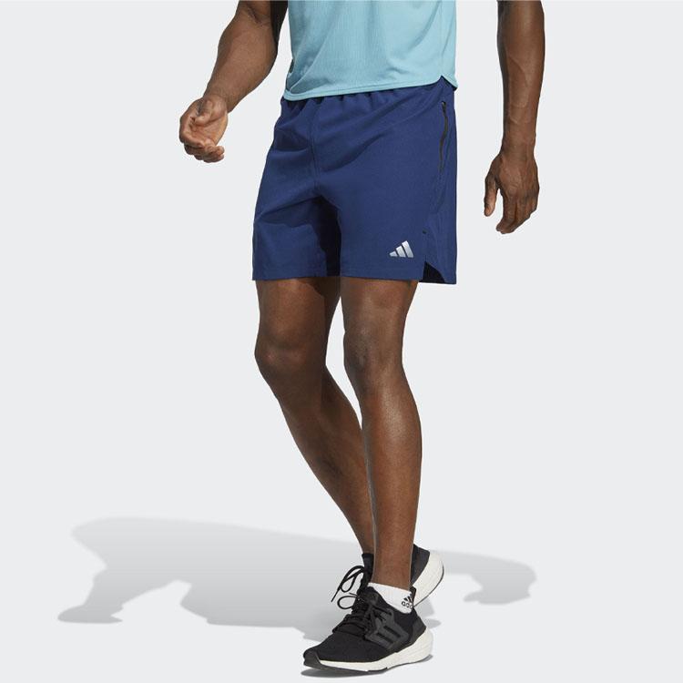 Adidas Logo Print Mid-Rise Straight Casual Shorts Men Shorts IC2100