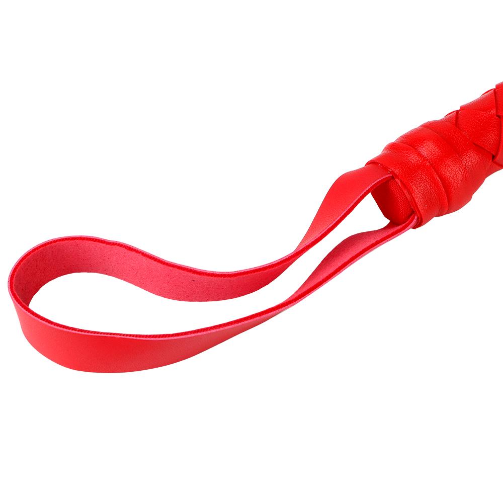 PU Leather Long Whip Spanking Paddle Role Cosplay Adult Product Sex Toys for Couples 2M