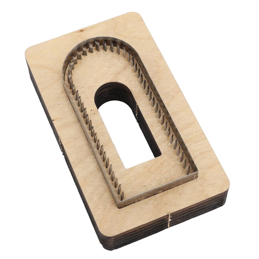 Leder-Stanzform, Feuerzeughalter, Stanzform, Stanzformen aus Holz für Lederhandwerk