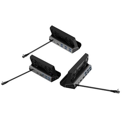 USB Hub Docking Station HDMI-Compatible Hub Holder Dock Gigabit Ethernet 1000Mbps Type C USB 3.0 2.0 PD 100W RJ45 for Steam Deck