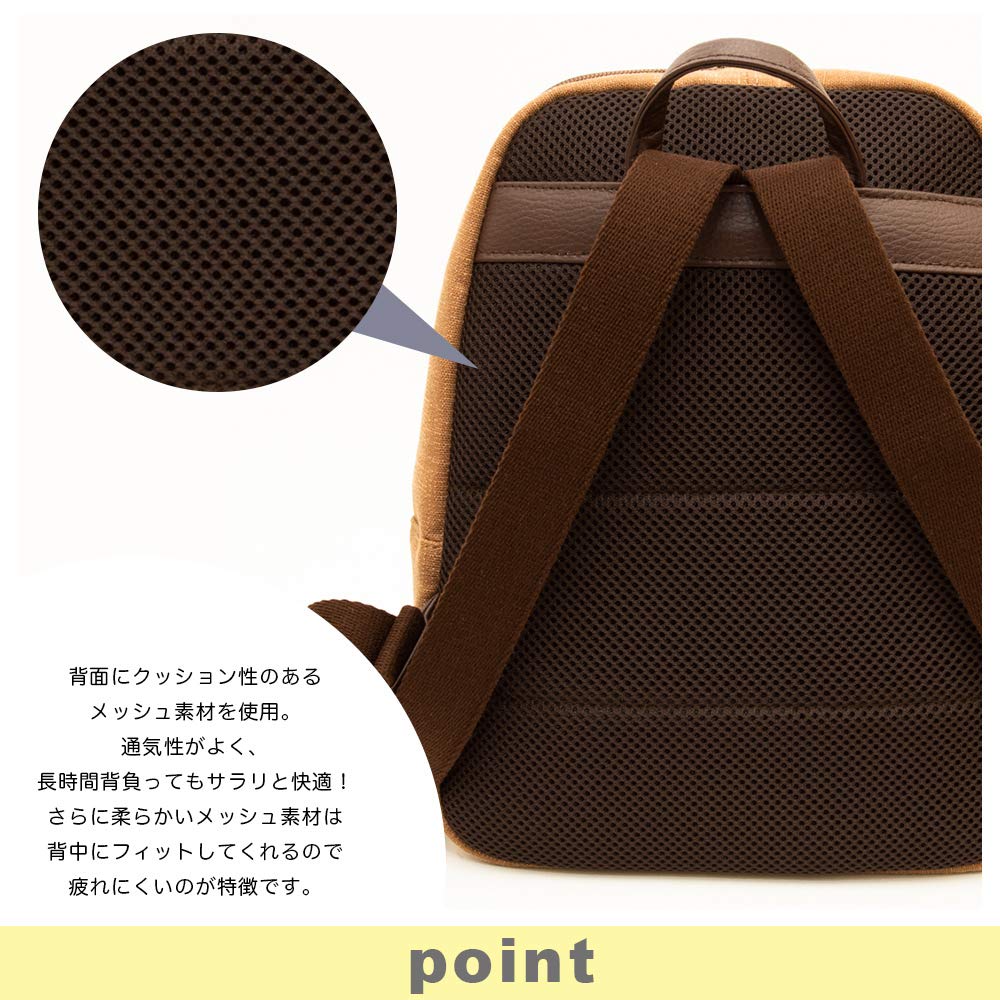 Made In Japanese Persimmon Shibu Daruma Many Birthday [creareki] Women's Backpack, Lightweight, A4, Japan, Clothes, Dyed, Backpack, Pockets, Mother's