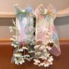 Dolci Mollette per Capelli Fiocco in Tulle Sequin Vestito Lolita Accessori per Capelli Nastro Orchidea Campanella Fermagli Festa
