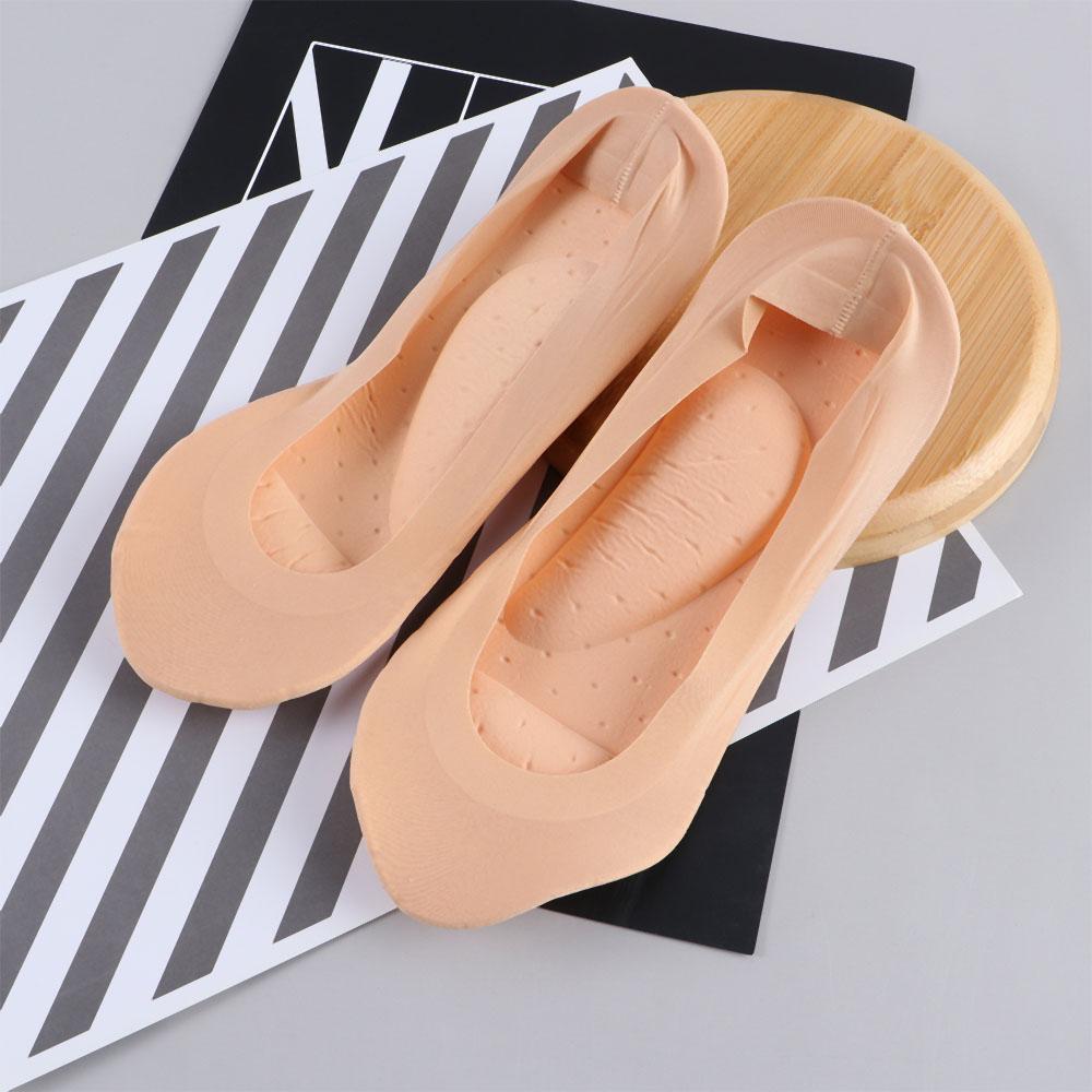 Women Health Care with Gel Pads Foot Massage Invisible Socks Arch Support 3D Socks Sock Slippers