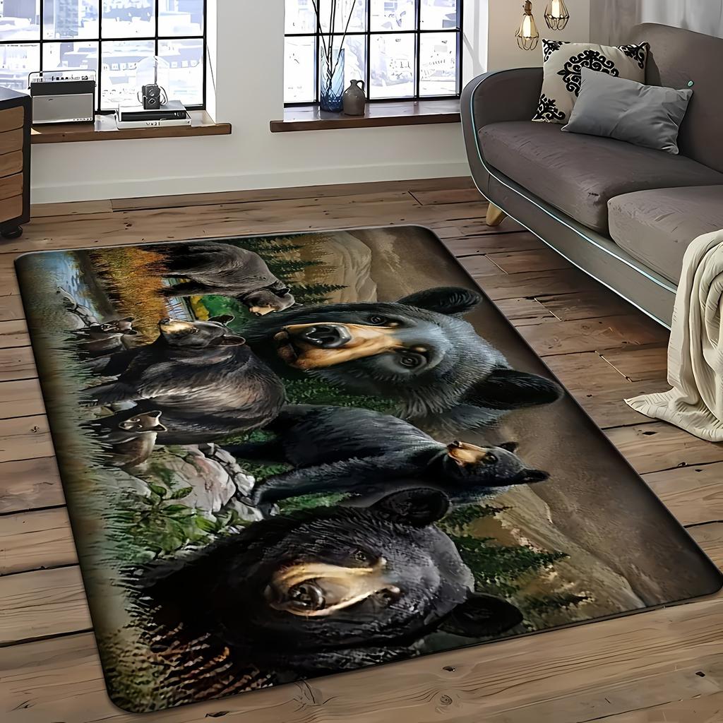 1 ks Houbový Dekor Kuchyňské Rohožky Protiskluzové Domácí Rohožky ke Dveřím Pop Design Koupelnové Rohožky Koupelnový Kobereček pro Domácí Umyvadlo Prádelna Dekor