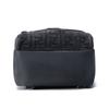 Fendi ness FF Logo Pattern Large Capacity Belt Buckle Nylon Backpack Men Backpacks Gray 7VZ067-AHU7-F1GM1