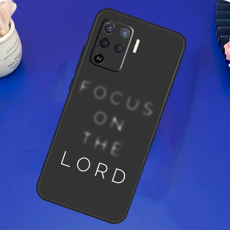 Bible Jesus Christ Christian Quotes Case For OPPO A17 A57 A77 A78 A15 A16 A52 A72 A76 A96 A74 A94 A5 A9 A31 A93 A54S A53S A57S