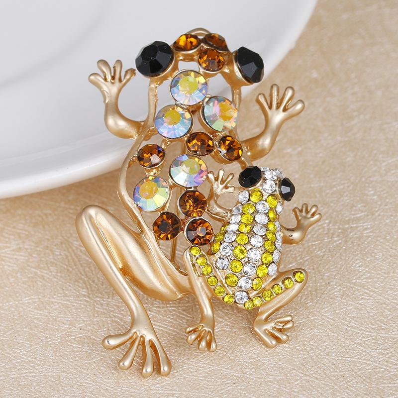 Hot Clothing Brooch Premium Light Luxury Clothing Accessories Pin Jewelry Flower Brooch Animal Brooch