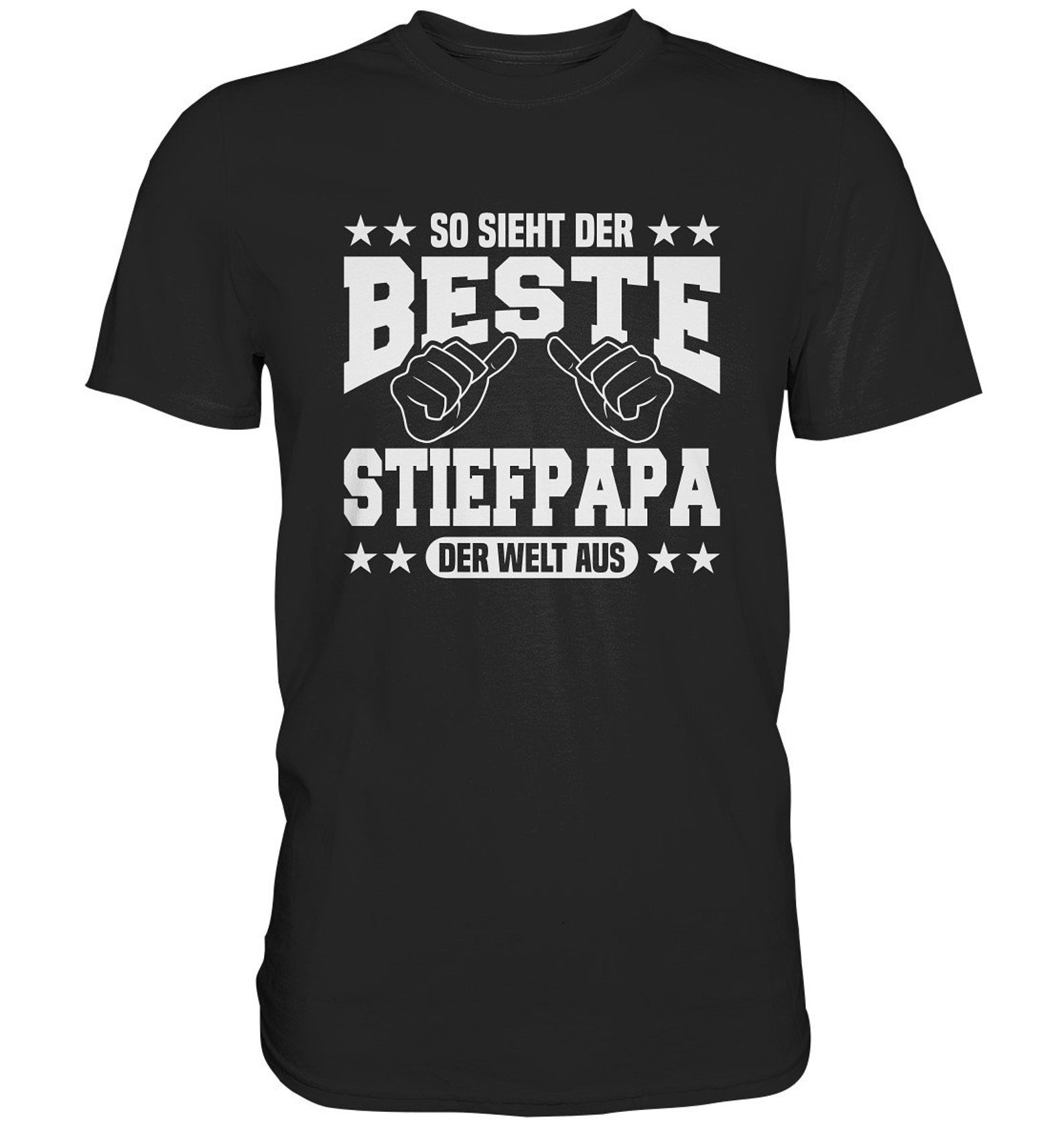 This is what the best stepdad in the world looks like T-shirt stepdad gift - premium shirt M