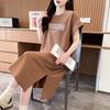 Women's T-shirt Dress Summer Lazy Person's Loose Slimming Slit Short-sleeved Dress