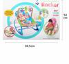 Multifunctional Baby Rocking Chair with Music and Vibration Soothing Cradle Bed