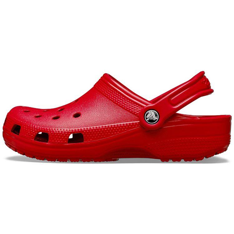 Crocs Classic Clog Casual Comfortable Clogs Unisex Footwear Chili-Red 10001-6EN