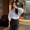 2026 French-Inspired Women's High-End Long-Sleeve White Shirt - Spring Collection