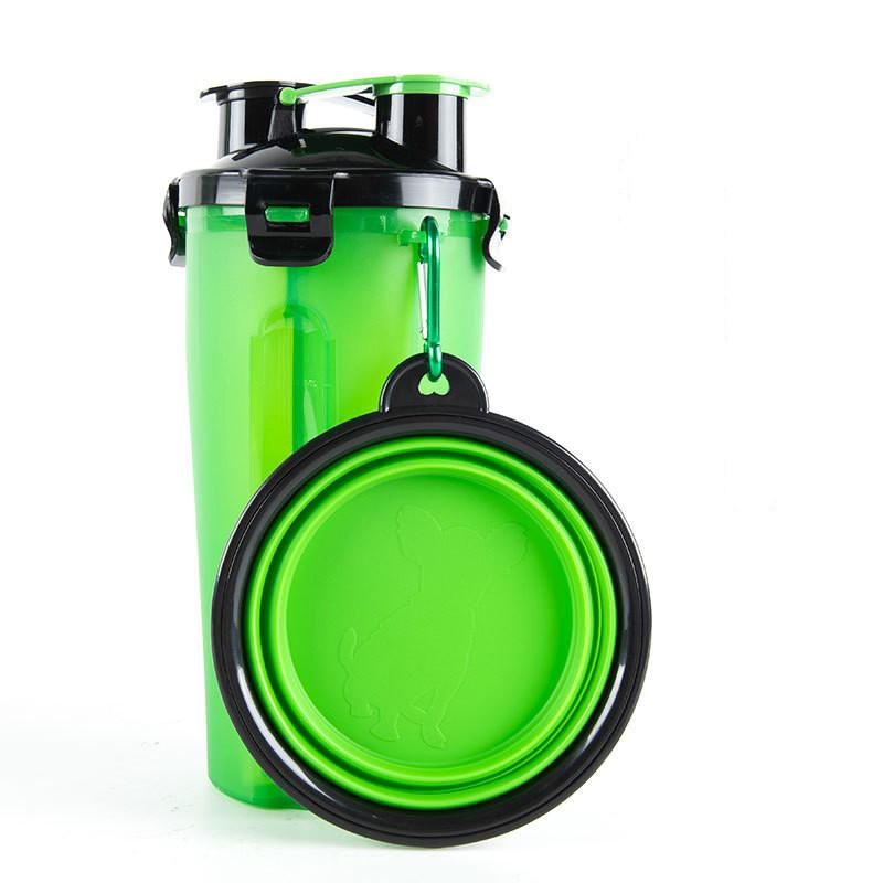 Buy Pet Water Food Cup Portable Dog Food Storage Bucket Dog Water Cup