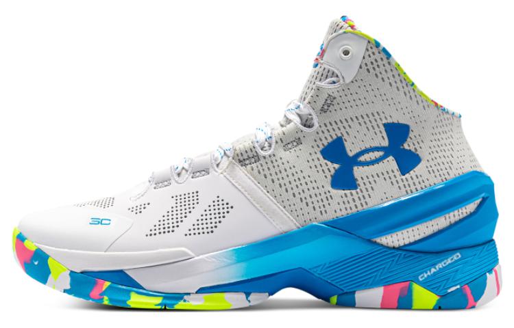 Under Armour Curry 2 Retro Splash Party 3026282-100 42.5