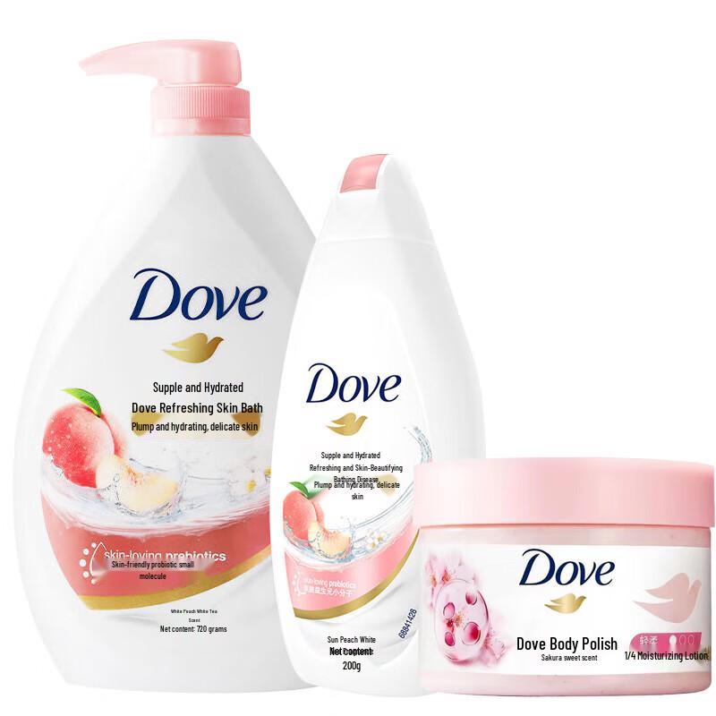 Dove Moisturizing & Refreshing Bath Set