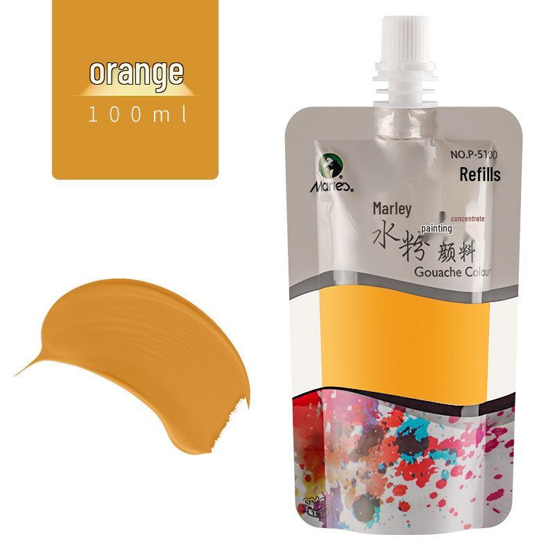Mali Concentrated Gouache Paint Refill - Jelly Pigment for Art Exams