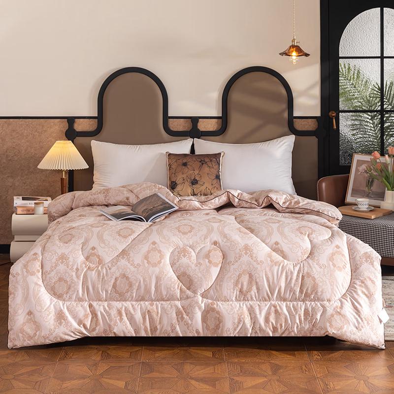 Shengfuni Soft Dream Floral Shadow Four Seasons Quilt
