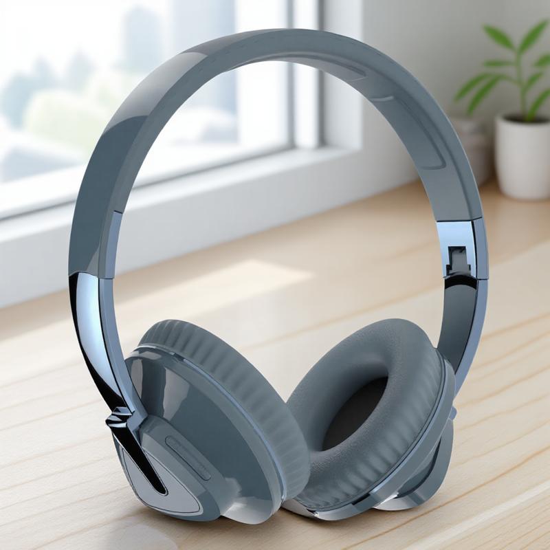 Wireless Bluetooth Headset Foldable Stereo Headphones with Bass Type C Charging Full Package Comfort Fit