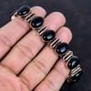 Black onyx gemstone bracelet copper bracelet handmade antique jewelry adjustable chain bracelet brand new bracelet copper jewelry for gifts