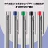 LAMY Logo Matte Black Ballpoint Pen - Elegant & Durable Stainless Steel - Medium Point - Includes Large Capacity Black Refill LAMY M 16