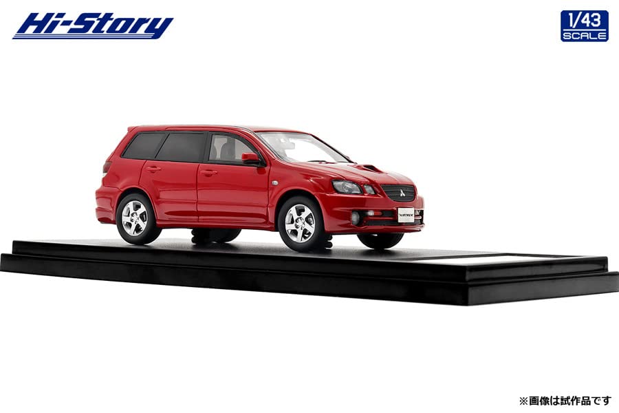 INTERALLIED Hi Story Mitsubishi Airtrek Red Ukończony produkt 1/43 TURBO-R (2002)