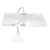 Large Magnifying Glass with Clip 4X Magnification Large Clear Lens Flexible Hose Magnifier for Reading Repair Crafts