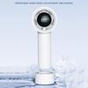 USB Rechargeable Fan 12H Runtime Foldable Light Weight Variable Speed Ideal For Beach Hiking Daily Commute
