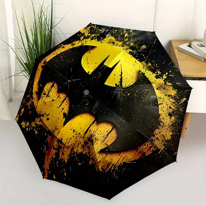 1pc Bat Signal Windproof Automatic Windproof Umbrella, Lightweight for Women/Men, Perfect Christmas Gift 0811238