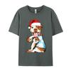 Cute Christmas Pitbull Dog Tshirts Vintage Top Tshirts Tops  Tees New Arrival Cotton Printed On Party Mens