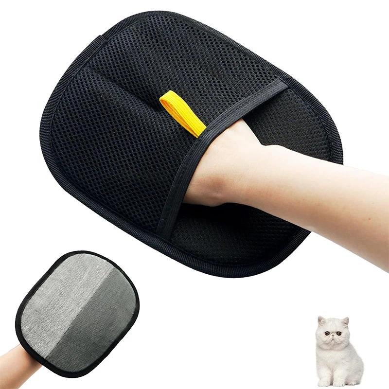 Carpet Sofa Cleaner Bidirectional Hair Removal Device Anti-static Pet Hair Removal Gloves Necessary for Cats and Dogs.2025