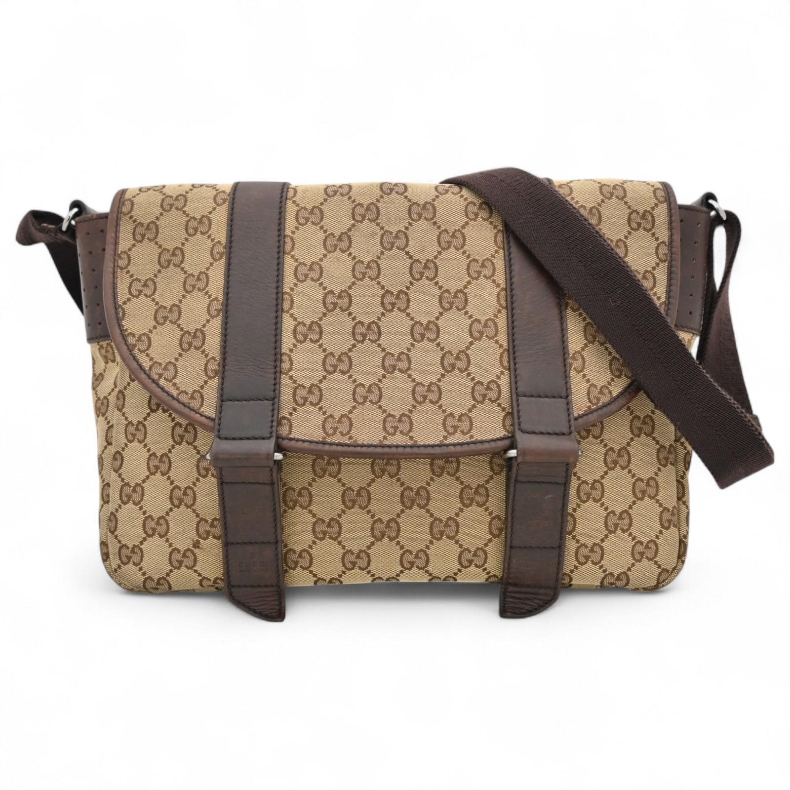 

Auth Gucci GG canvas shoulder bag gu9926et