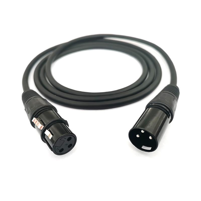 High-Quality XLR Male to Female Balanced Audio Extension Cable for Microphones