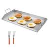 32x16 In Flat Top Griddle Stainless Steel Universal BBQ Grill Pan Cookware