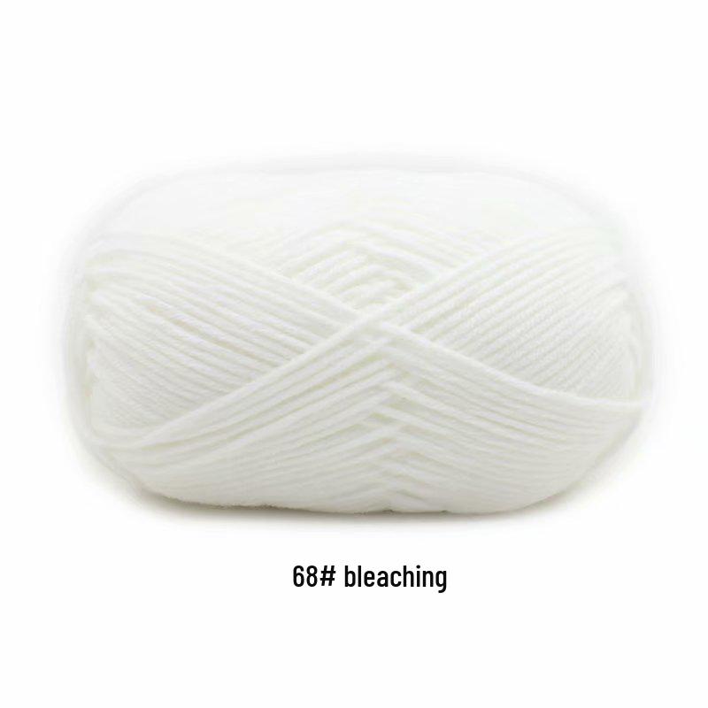 Medium Thick Handmade Cotton Baby Yarn for Knitting, Crochet, and DIY Projects