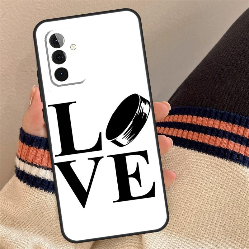 Ice Hockey is Life Cover For Samsung Galaxy A12 A13 A14 A54 A53 A52 A34 A33 A32 A24 A23 A22 A51 A71 Phone Case