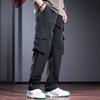 Men's Ice Silk Loose Straight Cargo Pants
