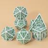 DND Polyhedral Dice Set 7pcs D4-D20, Amazing Engraved Games Dices for Souvenirst Entertainment RPG Board Game