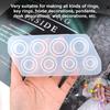Reusable Ring Silicone Mould Transparent Casting Mould Jewelry Making Mould  Resin Ring Craft
