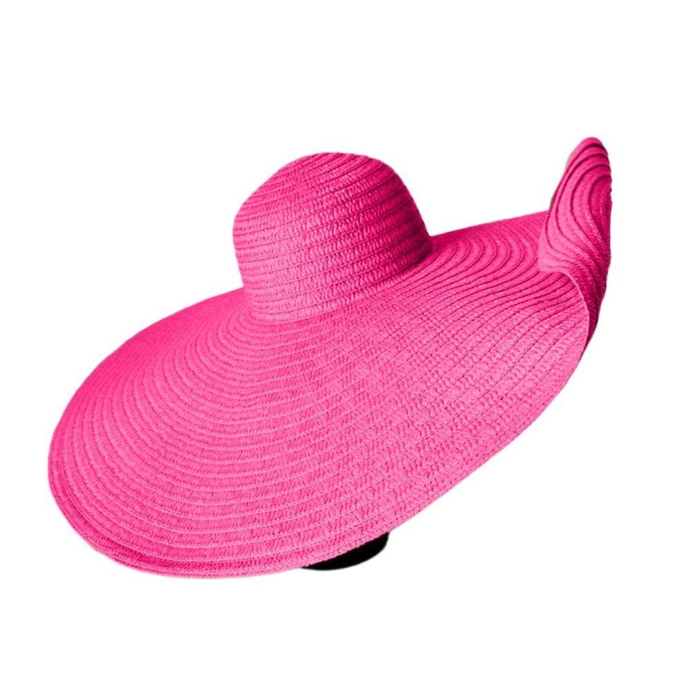 

70 см большая пляжная шляпа складная солнцезащитная шляпа новые большие широкополые солнцезащитные шляпы розы красного