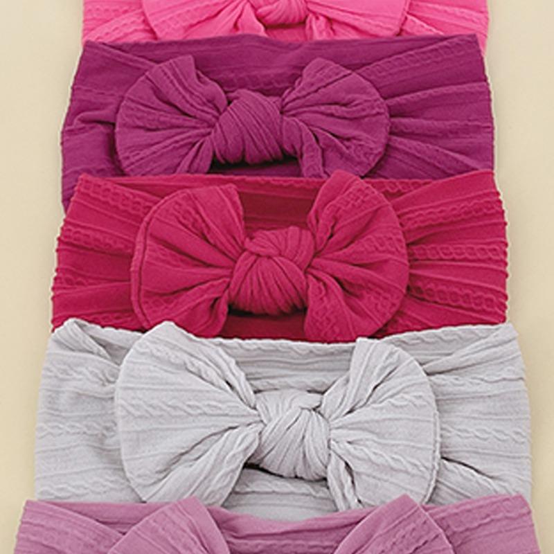6-Color combination baby headband, fontanelle hat, princess, baby and child cute, no head restraints, bow, baby headband.