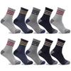 Arnold Palmer Anti-Twist Men's Casual Socks Mid-Length 10 Pairs MSP002 Cotton Socks