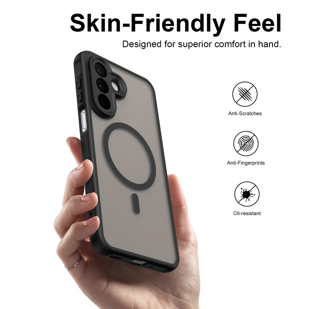 Matte High Quality Skin-friendly For Magsafe Case For Samsung Galaxy A57 A37 A27 A17 A07 A55 A35 A36 A26 TPU+PC Anti-Drop Cover