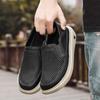 Men's Sporty Breathable Mesh Shoes Lightweight Comfortable Casual Slip-On Summer Shoes Round Toe Non-Slip Rubber Outsole