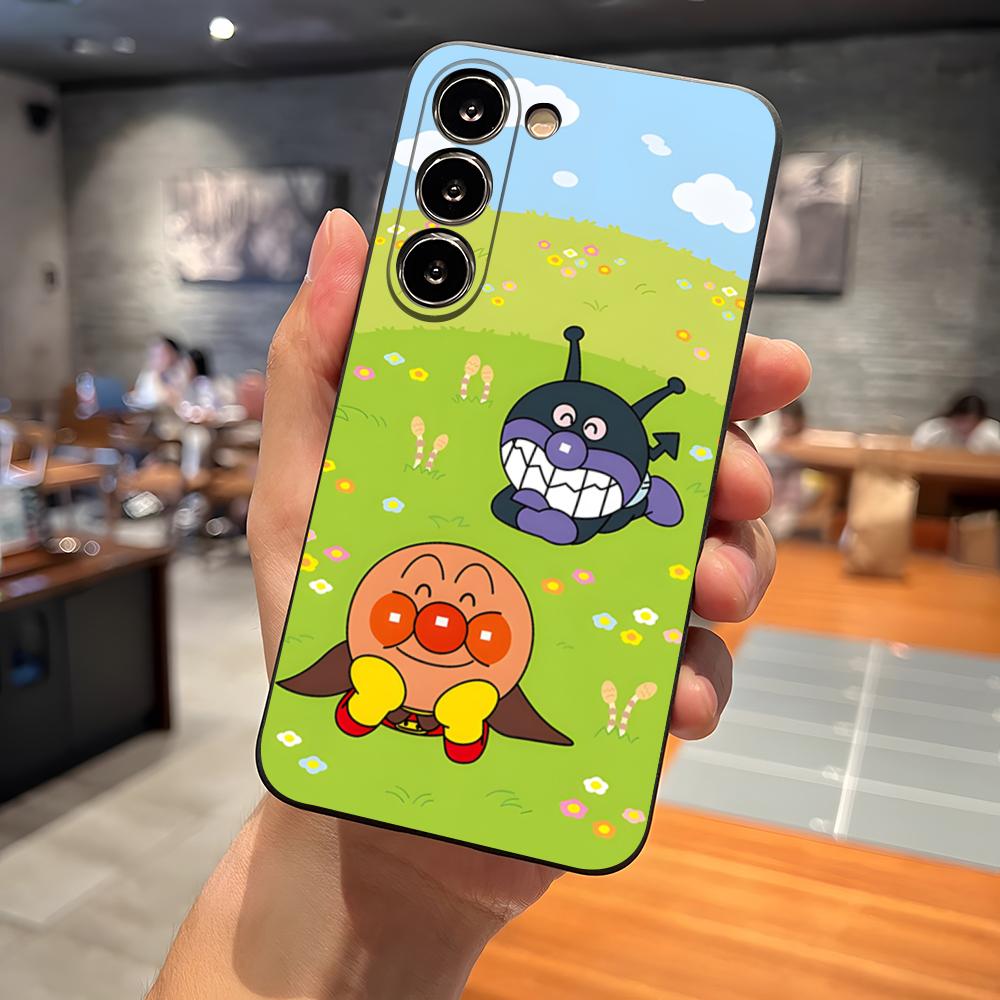 Phone Case For Samsung S26 S24 Ultra S25 S23 Fe S22 S20 S21 Plus A16 A54 A34 A53 Back Cover Cartoon Cute Anpanman