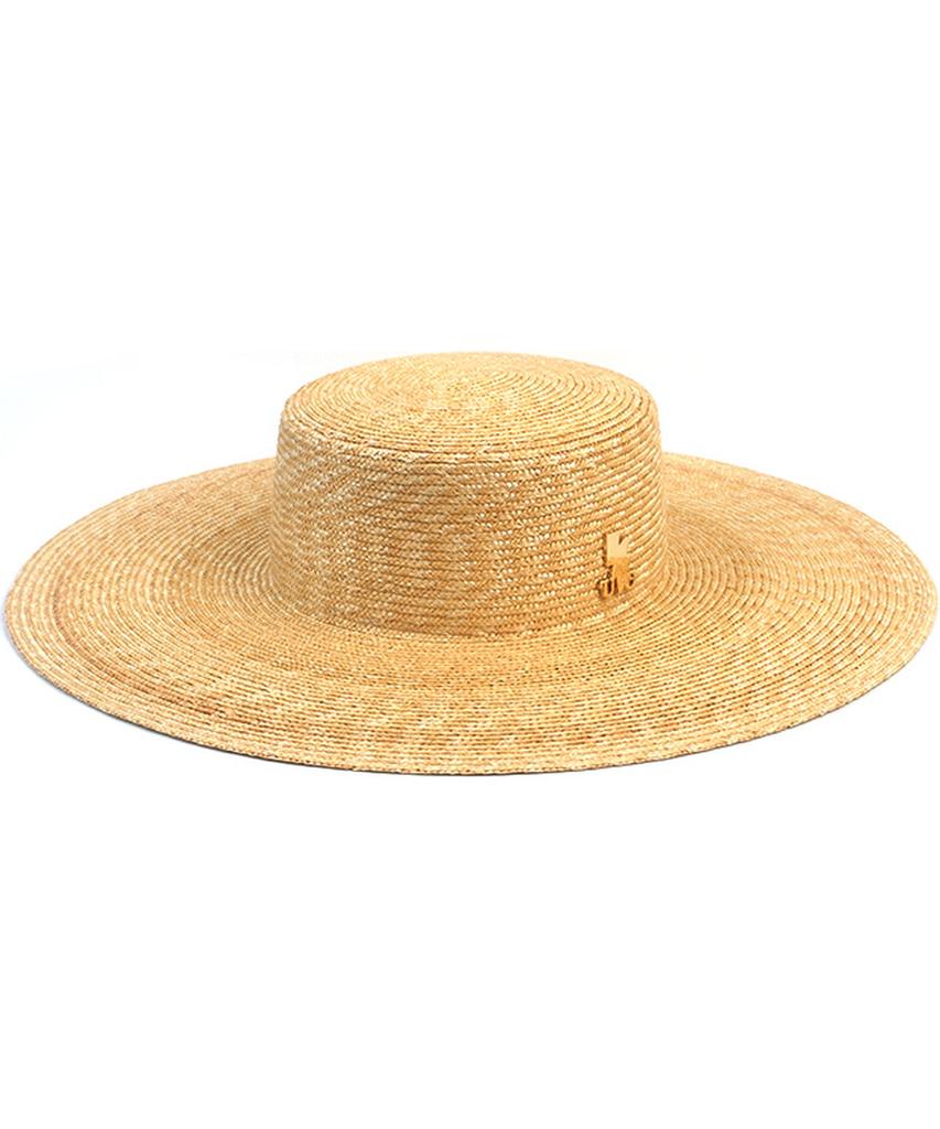 Yunibeosyeolkemiseuteuli Kangkang Simple Long Panama Hat Summer Hat