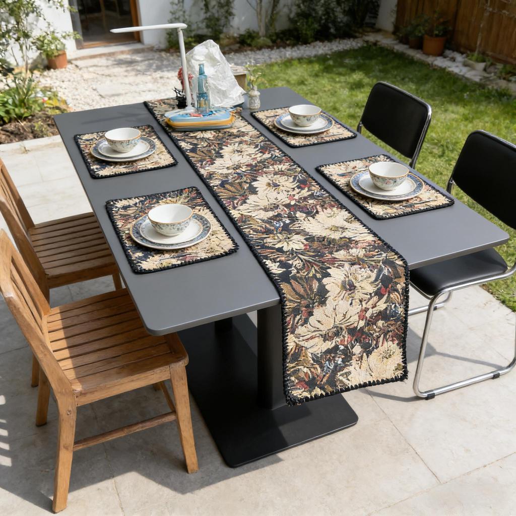 Dining Table, TV Cabinet and Center Table Decor Nordic Cotton Linen Multi-purpose Table Runner