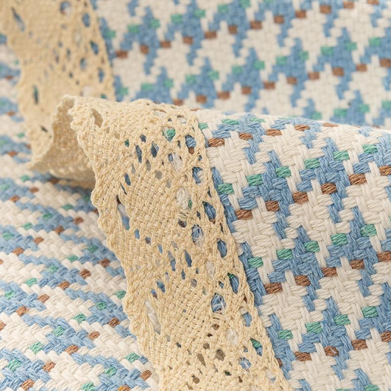 Sofa Cushion, Cotton And Linen, Universal In All Seasons, Non-Slip And Simple  New Cover, Cushion, Cover Towel, Small And Fresh Foreign Air