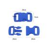 DIY Plastic Bracele Parachute 10mm 3/8" Side Release Buckle Outdoor Camp Paracord Webbing Strap
