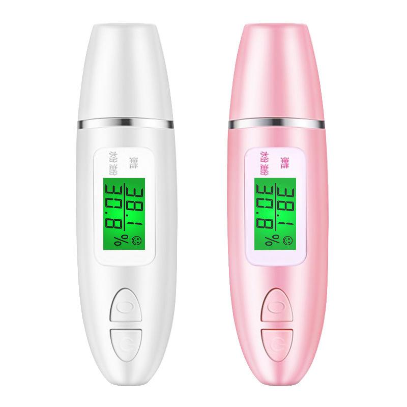 New 2-in-1 Skin Moisture Tester Pen Moisture Tester Skin Oil Tester Pen Phosphor