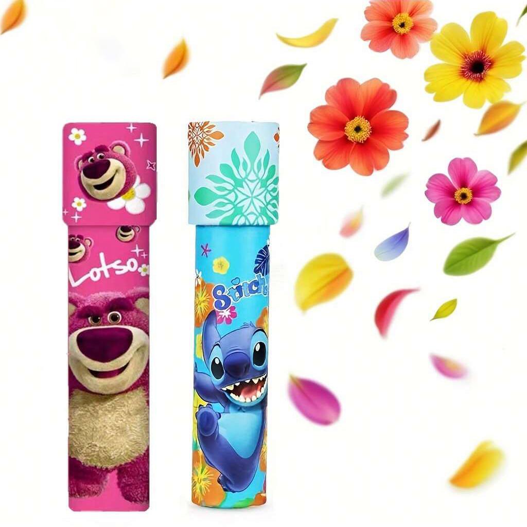 MINISO Genuine Anime Characters Paper Magical Kaleidoscope, Ideal for Birthday, Halloween, Christmas, Carnival Prizes, Classroom Awards